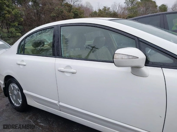 2008 Honda Civic Hybrid with VIN JHMFA36218S028745, listed as a IAAI auction lot 41541156 with NaN miles. Bid and sale history available at carsss.com. Image 13.