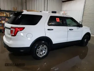 2016 Ford Utility Police Interceptor with VIN 1FM5K8AR4GGD16977, listed as a Copart auction lot 82148033 with 0 mi miles and Clean Title. Bid and sale history available at carsss.com. Image 3.