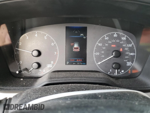 2023 Toyota Corolla Cross L with VIN 7MUAAABG1PV045317, listed as a Copart auction lot 55485385 with 30,626 mi miles and Non repairable. Bid and sale history available at DreamBid. Image 9.