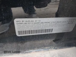 2011 Audi A6 Prestige z VIN WAUKGAFB0BN017533, wystawiony jako IAAI lot #42250866 z przebiegiem 92 188 mil mil oraz . Historia ofert i sprzedaży dostępna na DreamBid. Obrazek 9.