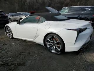 2023 Lexus LC with VIN JTHMPAAY4PA106848, listed as a Copart auction lot 88635925 with 10,132 mi miles and Non Repairable. Bid and sale history available at carsss.com. Image 2.
