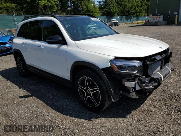 2024 Mercedes-Benz GLB 250 с VIN W1N4M4HB6RW379916, выставлен на аукционе Copart как лот 59392485 с пробегом 7 530 миль миль и Списание • Salvage title. История ставок и продаж доступна на DreamBid. Изображение 4.