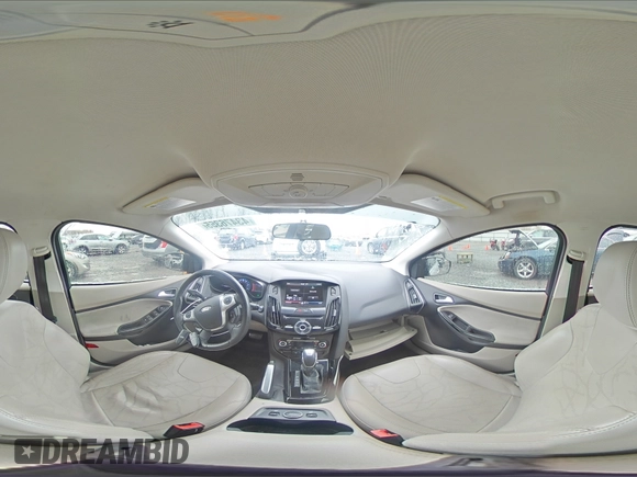 2013 Ford Focus Electric with VIN 1FADP3R43DL196997, listed as a Copart auction lot 43476355 with 77,071 mi miles and Salvage title. Bid and sale history available at DreamBid. Image 13.