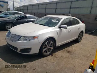 2011 Lincoln MKS with VIN 1LNHL9DR7BG605856, listed as a Copart auction lot 60913355 with 108,854 mi miles and Salvage title. Bid and sale history available at DreamBid. Image 1.