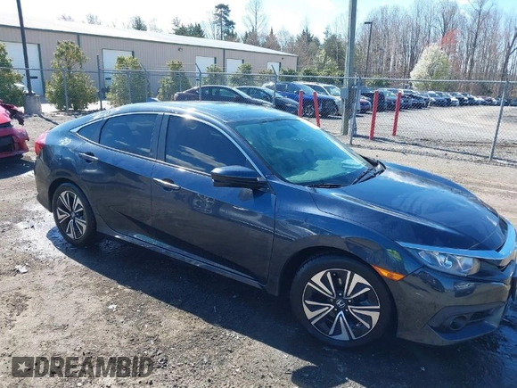 2017 Honda Civic Sedan EX-L with VIN 19XFC1F71HE029540, listed as a IAAI auction lot 41878037 with 82,064 mi miles. Bid and sale history available at carsss.com. Image 1.