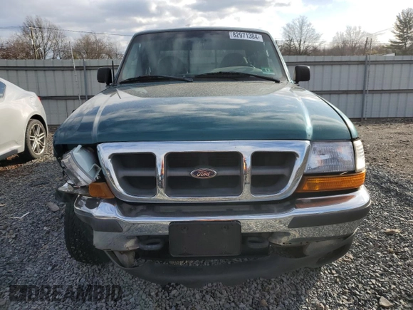 1998 Ford Ranger XL with VIN 1FTZR15U9WTA39630, listed as a Copart auction lot 82971384 with 84,151 mi miles and Salvage Title. Bid and sale history available at carsss.com. Image 5.