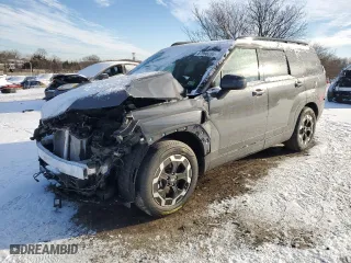 2025 Hyundai Santa Fe SEL with VIN 5NMP24GL6SH070167, listed as a Copart auction lot 87998205 with 12,543 mi miles and Salvage Title. Bid and sale history available at carsss.com. Image 1.
