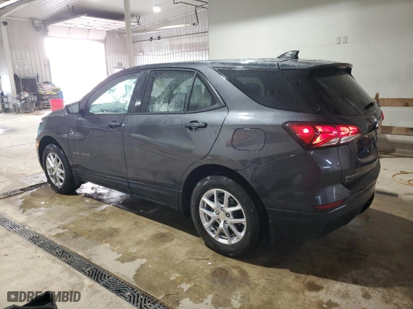 2022 Chevrolet Equinox LS with VIN 3GNAXSEV1NS238348, listed as a Copart auction lot 52890205 with 86,799 mi miles and Salvage Title. Bid and sale history available at carsss.com. Image 2.