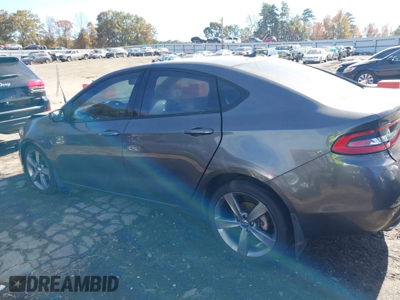 2015 Dodge Dart GT with VIN 1C3CDFEB6FD278924, listed as a IAAI auction lot 40889120 with 104,063 mi miles. Bid and sale history available at carsss.com. Image 14.