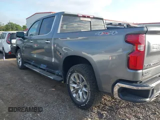 2019 Chevrolet Silverado 1500 LTZ with VIN 1GCUYGEL9KZ166327, listed as a IAAI auction lot 41995645 with 92,897 mi miles and . Bid and sale history available at DreamBid. Image 3.