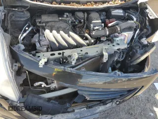 2014 Nissan Versa S with VIN 3N1CN7AP9EL862844, listed as a Copart auction lot 77493074 with 82,692 mi miles and Salvage Title. Bid and sale history available at carsss.com. Image 12.