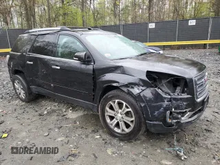 2015 GMC Acadia SLT with VIN 1GKKVRKD3FJ200957, listed as a Copart auction lot 52940115 with 151,040 mi miles and Salvage Title. Bid and sale history available at carsss.com. Image 4.