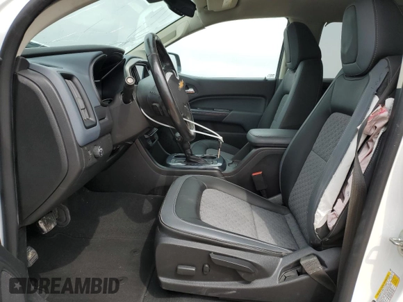 2021 Chevrolet Colorado 2WD Z71 with VIN 1GCGSDEN1M1200745, listed as a Copart auction lot 45241485 with 44,863 mi miles and Salvage title. Bid and sale history available at DreamBid. Image 7.