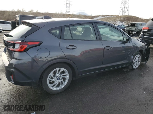 2024 Subaru Impreza with VIN JF1GUABC9R8297483, listed as a Copart auction lot 82205914 with 18,473 mi miles and Salvage Title. Bid and sale history available at carsss.com. Image 3.