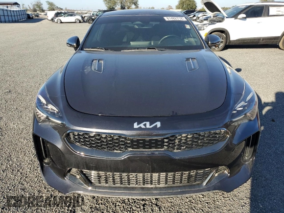 2022 Kia Stinger GT-Line with VIN KNAE35LD0N6114767, listed as a Copart auction lot 81482714 with Not Provided miles and Salvage Title. Bid and sale history available at DreamBid. Image 5.