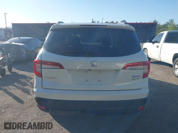 2021 Honda Pilot Special Edition with VIN 5FNYF5H24MB037208, listed as a IAAI auction lot 41319708 with 64,633 mi miles and . Bid and sale history available at DreamBid. Image 16.