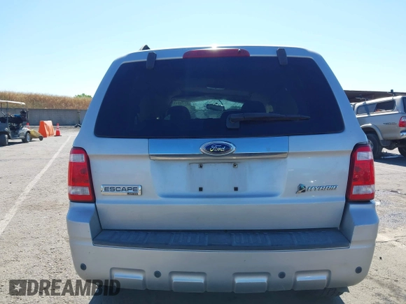 2009 Ford Escape Hybrid with VIN 1FMCU49369KA60514, listed as a IAAI auction lot 42203433 with 196,000 mi miles and . Bid and sale history available at DreamBid. Image 16.