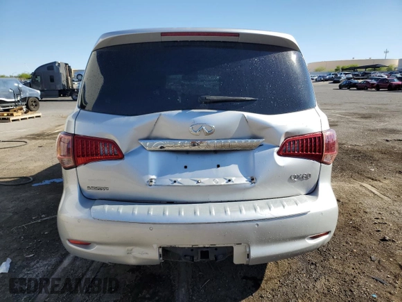 2015 Infiniti QX80 z VIN JN8AZ2NF3F9571753, wystawiony jako Copart lot #55229565 z przebiegiem 115 777 mil mil oraz Czysty tytuł • Clean title. Historia ofert i sprzedaży dostępna na DreamBid. Obrazek 6.
