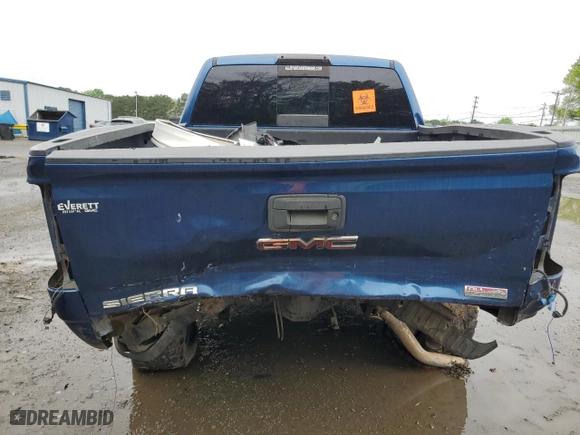 2016 GMC Sierra 1500 SLT with VIN 3GTU2NEJ3GG138390, listed as a Copart auction lot 50887505 with 187,294 mi miles and Salvage Title. Bid and sale history available at carsss.com. Image 6.