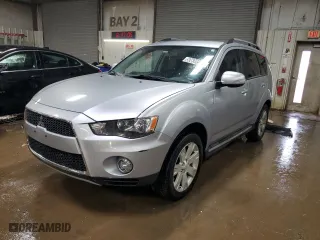 2012 Mitsubishi Outlander SE with VIN JA4JT3AW6CU032085, listed as a Copart auction lot 50699525 with 161,011 mi miles and Clean Title. Bid and sale history available at carsss.com. Image 1.