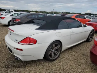 2008 BMW 6 Series M6 with VIN WBSEK93548CY79677, listed as a Copart auction lot 74154364 with 109,352 mi miles and Salvage Title. Bid and sale history available at carsss.com. Image 3.