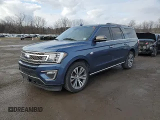 2020 Ford Expedition Max King Ranch with VIN 1FMJK1PT0LEA92850, listed as a Copart auction lot 88413115 with 52,652 mi miles and Salvage Title. Bid and sale history available at DreamBid. Image 1.