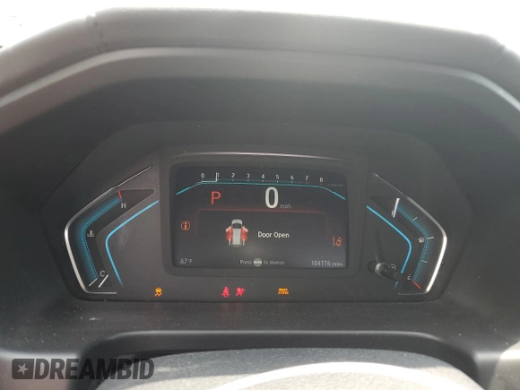 2018 Honda Odyssey Elite with VIN 5FNRL6H92JB050180, listed as a Copart auction lot 60478375 with 104,776 mi miles and Salvage title. Bid and sale history available at DreamBid. Image 9.