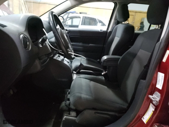 2012 Jeep Compass Latitude with VIN 1C4NJDEB7CD655998, listed as a Copart auction lot 53106935 with 167,120 mi miles and Clean Title. Bid and sale history available at carsss.com. Image 7.