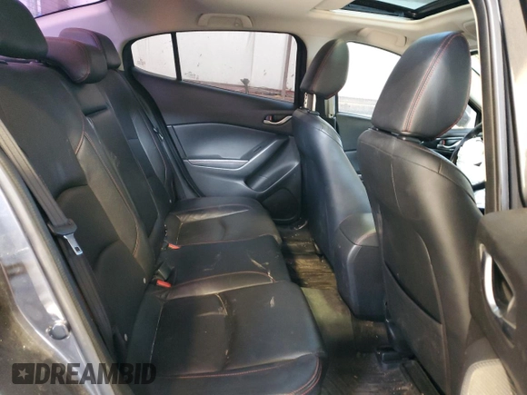 2015 Mazda 3 S Grand Touring with VIN JM1BM1W32F1242067, listed as a Copart auction lot 45106154 with 147,435 mi miles and Salvage Title. Bid and sale history available at DreamBid. Image 10.