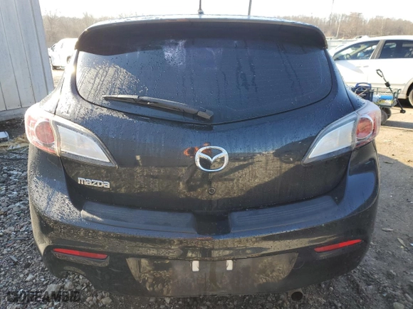 2012 Mazda Mazda3 i Touring with VIN JM1BL1L72C1691786, listed as a Copart auction lot 43922155 with 197,016 mi miles and Salvage Title. Bid and sale history available at carsss.com. Image 6.