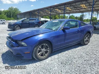 2014 Ford Mustang V6 with VIN 1ZVBP8AM9E5318520, listed as a Copart auction lot 58080755 with 67,778 mi miles and Salvage title. Bid and sale history available at DreamBid. Image 1.