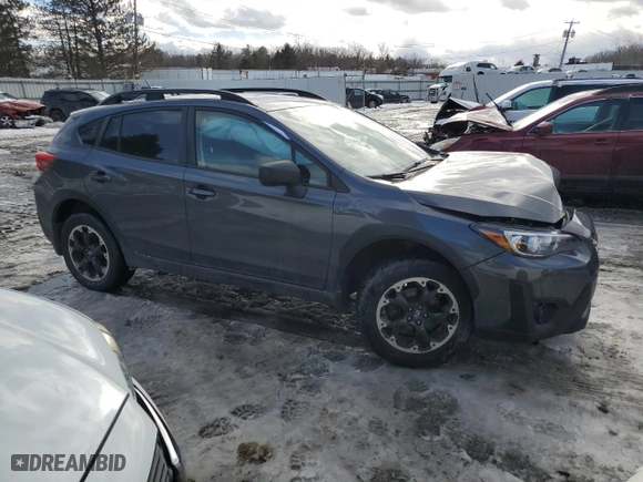 2023 Subaru Crosstrek with VIN JF2GTABC6P8230724, listed as a Copart auction lot 43732855 with 46,474 mi miles and Salvage Title. Bid and sale history available at carsss.com. Image 4.