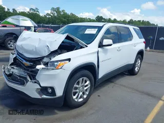 2019 Chevrolet Traverse LT Cloth with VIN 1GNERGKW6KJ128060, listed as a IAAI auction lot 42439758 with 84,406 mi miles and . Bid and sale history available at DreamBid. Image 2.