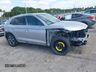 2024 Audi Q5 S line Premium with VIN WA1GAAFY9R2140669, listed as a IAAI auction lot 42092210 with 4,326 mi miles and . Bid and sale history available at DreamBid. Image 6.