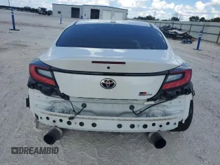 2023 Toyota GR86 with VIN JF1ZNBC11P8756477, listed as a Copart auction lot 72269174 with 22,121 mi miles and Salvage Title. Bid and sale history available at carsss.com. Image 6.