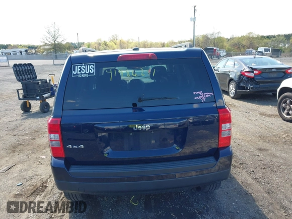 2017 Jeep Patriot Sport with VIN 1C4NJRBB7HD144753, listed as a IAAI auction lot 41986251 with 157,684 mi miles and . Bid and sale history available at DreamBid. Image 16.