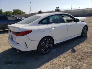 2021 BMW 2 Series 228i with VIN WBA53AK07M7H93052, listed as a Copart auction lot 59135483 with 12,834 mi miles. Bid and sale history available at carsss.com. Image 3.