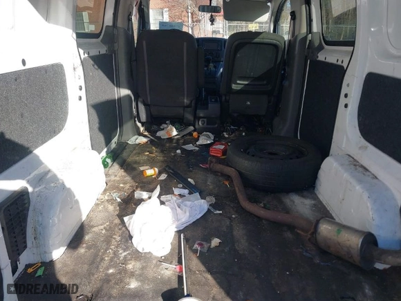 2015 Chevrolet City Express Cargo Van LT with VIN 3N63M0ZN6FK698175, listed as a IAAI auction lot 40848765 with 101,160 mi miles. Bid and sale history available at carsss.com. Image 8.