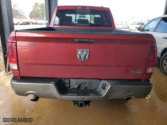 2009 Dodge Ram 1500 SLT with VIN 1D3HB18P79S744997, listed as a Copart auction lot 43213385 with 267,871 mi miles and Salvage Title. Bid and sale history available at carsss.com. Image 6.