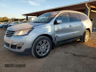 2015 Chevrolet Traverse LT with VIN 1GNKRGKD1FJ388194, listed as a Copart auction lot 77153254 with 86,990 mi miles and Salvage title. Bid and sale history available at DreamBid. Image 1.