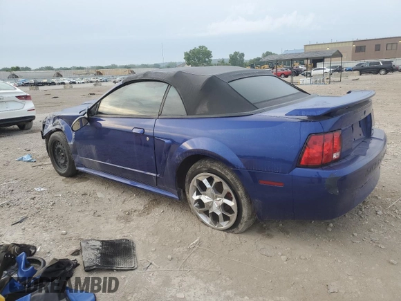 2004 Ford Mustang Deluxe with VIN 1FAFP444X4F107575, listed as a Copart auction lot 60908705 with 148,467 mi miles and Salvage title. Bid and sale history available at DreamBid. Image 2.