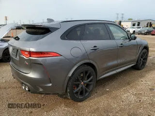 2019 Jaguar F-Pace SVR with VIN SADCZ2EEXKA608452, listed as a Copart auction lot 69069534 with 51,252 mi miles and Salvage title. Bid and sale history available at DreamBid. Image 3.