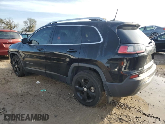 2019 Jeep Cherokee Limited with VIN 1C4PJLDN5KD135764, listed as a Copart auction lot 73637184 with 56,718 mi miles and Salvage Title. Bid and sale history available at DreamBid. Image 2.