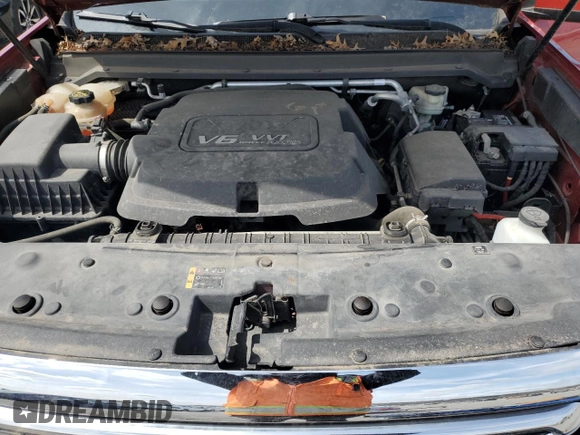 2015 GMC Canyon 2WD SLE with VIN 1GTG5BE38F1134904, listed as a Copart auction lot 51426615 with 123,584 mi miles and Salvage Title. Bid and sale history available at DreamBid. Image 11.