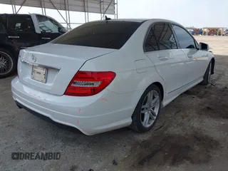 2013 Mercedes-Benz C-Class C 250 Sport with VIN WDDGF4HB8DR247865, listed as a IAAI auction lot 41961528 with 146,520 mi miles. Bid and sale history available at carsss.com. Image 4.