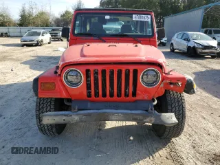 1999 Jeep Wrangler Sport with VIN 1J4FY19SXXP415934, listed as a Copart auction lot 47881675 with 184,876 mi miles and Salvage Title. Bid and sale history available at carsss.com. Image 5.
