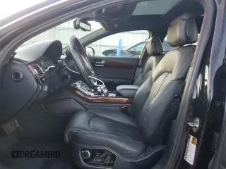 2012 Audi A8 L with VIN WAURVAFDXCN017238, listed as a Copart auction lot 52631965 with 138,162 mi miles and Salvage Title. Bid and sale history available at carsss.com. Image 7.