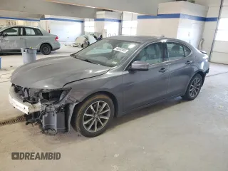 2019 Acura TLX w/Technology Pkg with VIN 19UUB1F56KA002001, listed as a Copart auction lot 46343405 with 80,161 mi miles and Salvage Title. Bid and sale history available at carsss.com. Image 1.