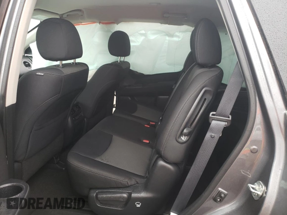 2017 Nissan Pathfinder SV with VIN 5N1DR2MM0HC695022, listed as a Copart auction lot 57045895 with 114,739 mi miles and Salvage title. Bid and sale history available at DreamBid. Image 11.