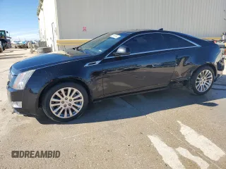 2013 Cadillac CTS Coupe Premium with VIN 1G6DP1E31D0117956, listed as a Copart auction lot 86496844 with 122,198 mi miles and Salvage Title. Bid and sale history available at carsss.com. Image 1.